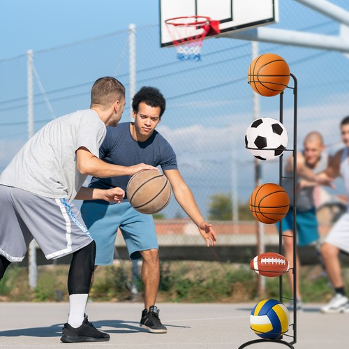 Tier basketball rack - 5-tier,