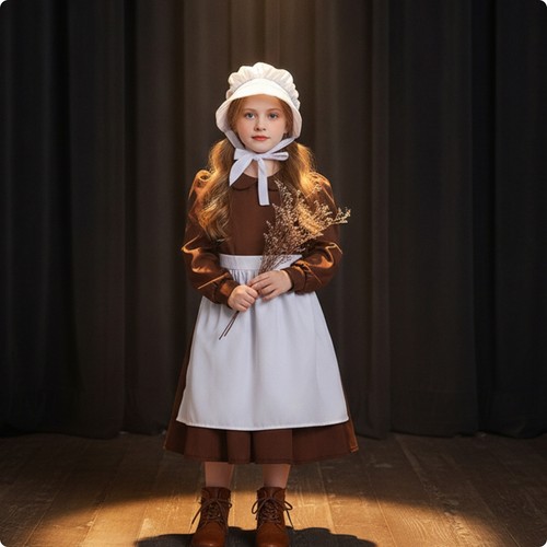 Maid costume with apron - apron, retro