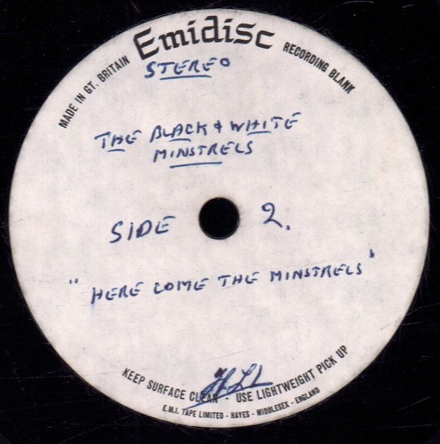 Black and white minstrels - and,