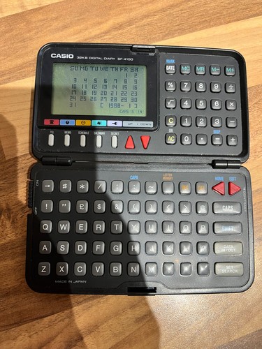 Casio 32kb digital diary - 32kb,