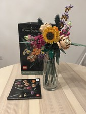 Lego Botanicals Flower Bouquet 10280 and Sunflowers 40524