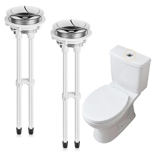 Dual flush toilet push button - flush,