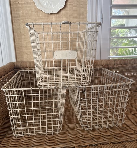 Vintage set wire locker - vintage,