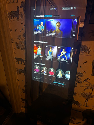 Magic fitness smart mirror - ai,