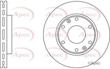 Braking System Brake Disc APEC DSK2786 Front Vented Fits Hyundai i800 iLoad