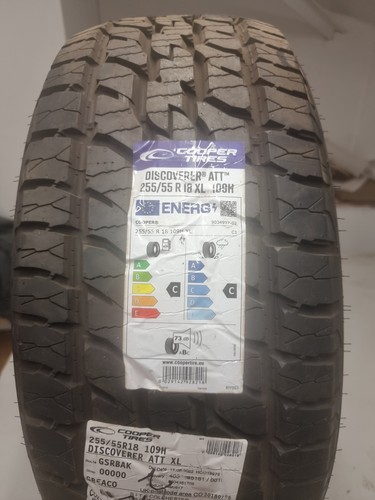 New 255 55r18 cooper - new, 109h