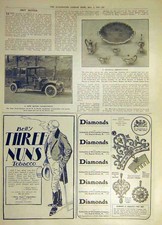 Original Old Antique Print