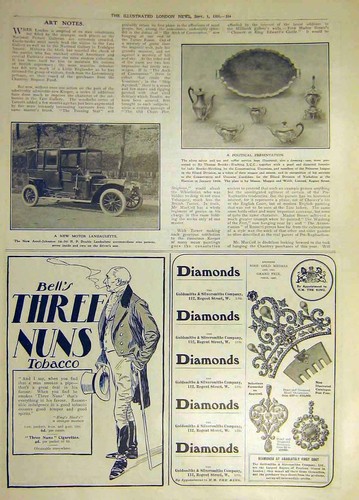 Original old antique print - original,