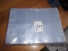 100 X 8 POCKET PLASTIC