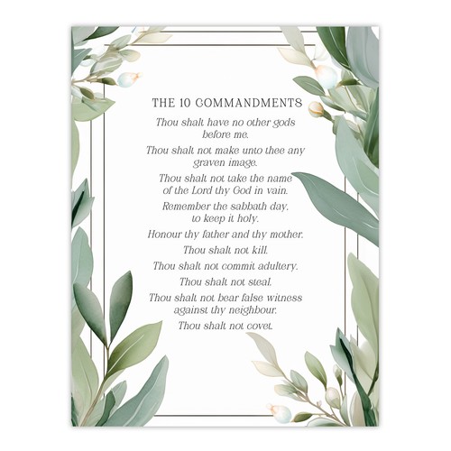 The ten commandments green - the, 10