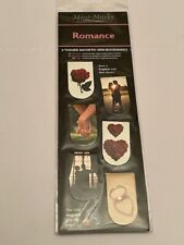 Mini-Marks 6 Themed Magnetic Bookmarks  Romance