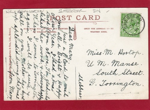 Shebbear 1914 single - shebbear, circle