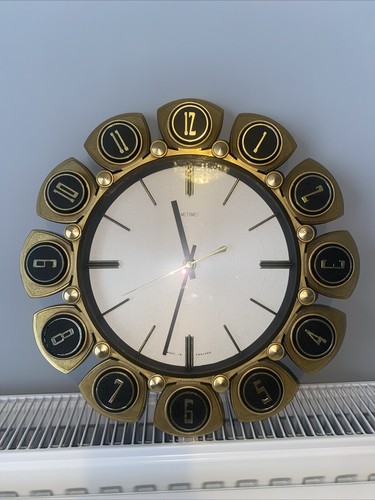 Vintage metamec wall - metamec, clock