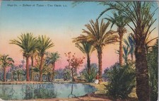 Landscape postcard scenes et - postcard,