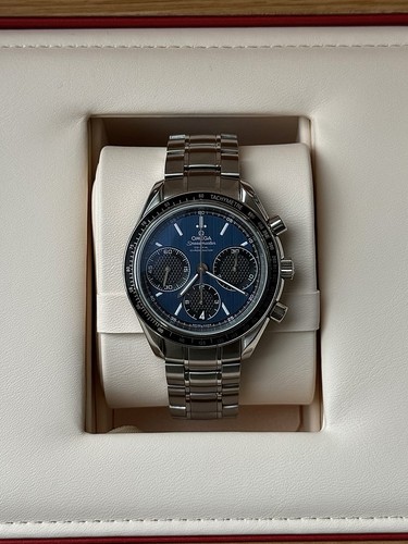 Omega speedmaster racing blue - omega,