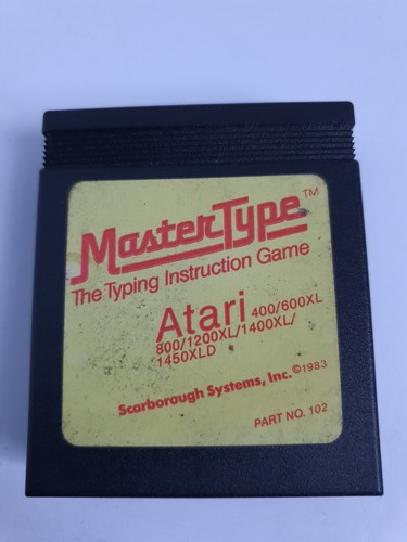 Master type atari 400 800 - atari, 400/800