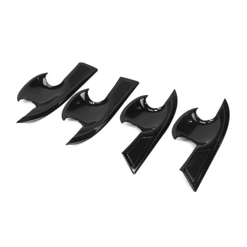 Door handle bowl cover black - cover,