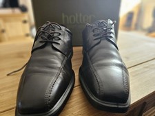 Hotter Formal Shoes Brown Leather Road- Roady Mens UK 11 Elvery good condition 