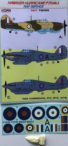 Hawker hurricane raf - mk.i, (raf