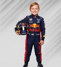 Custom Formula F1 Racer Suit Go kart Racing Suit With Name and Country Flag Kids