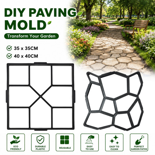 Garden paving pavement mold - garden,