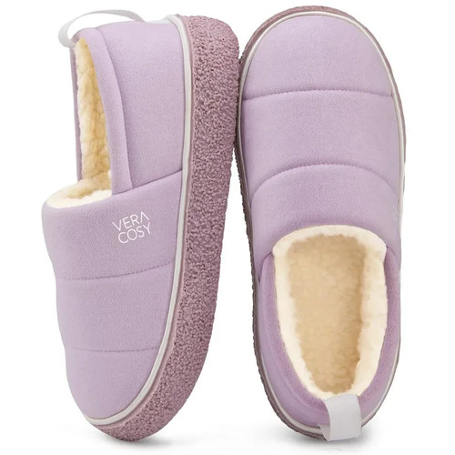 Ladies slip slippers memory - ladies, on