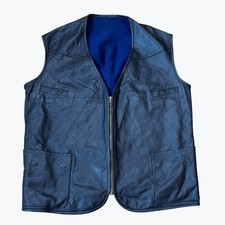 Vintage Mens Leather Vest