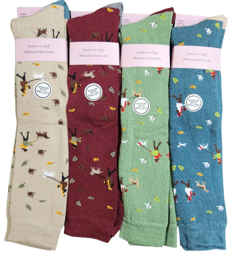 4pairs women welly - 4pairs,