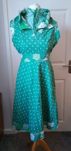 Vintage 1970 hippie green - green, &