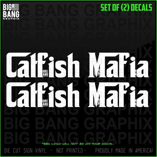 Catfish mafia decal - catfish,