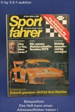 Sports Driver 10/78 BMW Alpina