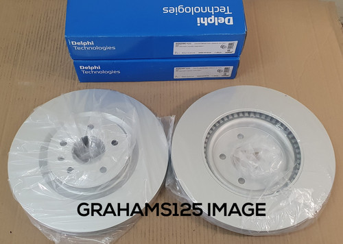Brake discs 345mm front - brake,