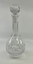 STUART CANTERBURY CUT LEAD CRYSTAL DECANTER  31 CM HIGH SH 8