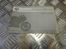 AJS125 CR3 CR-3 GENUINE OWNERS MANUAL