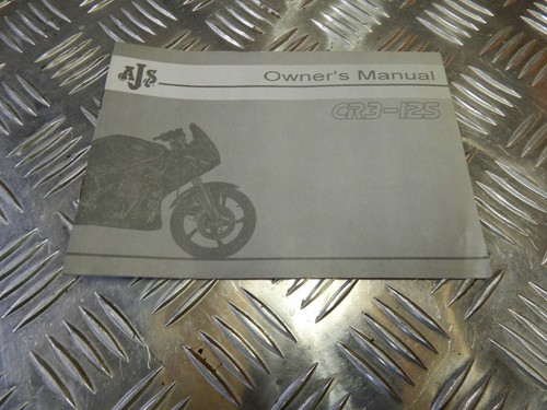 Ajs125 cr3 genuine owners - ajs125,