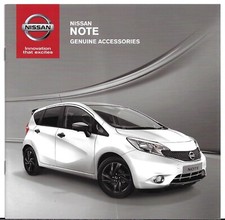 Nissan Note Accessories 2015-2016 UK Market Sales Brochure