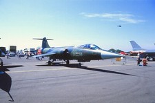 Original colour slide F-104G Starfighter 24+54 of German Air Force