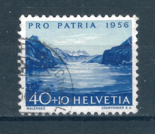 Switzerland 1956 pro patria - switzerland,