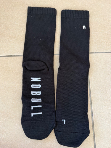 Nobull black crew socks - , l