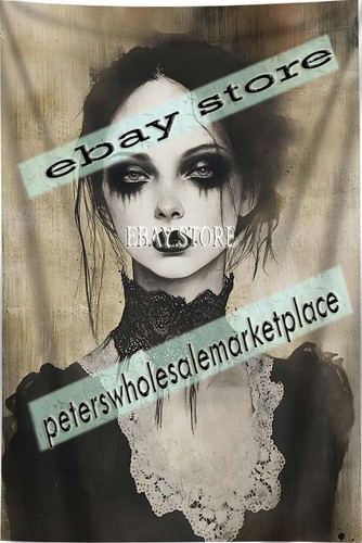 Noir gothic woman - noir,