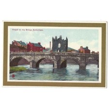 ROTHERHAM Chapel on the Bridge, Yorkshire Postcard by A&G Taylor, Unused