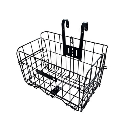 Folding bike front basket - folding,