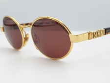 Moschino Persol Sunglasses Vintage 1990s Round Metal