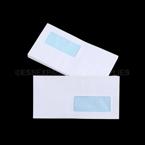 Envelopes with window white - window,
