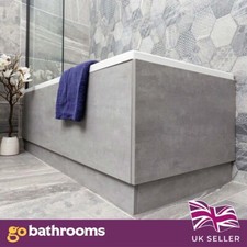 Concrete Grey 800mm Bathroom