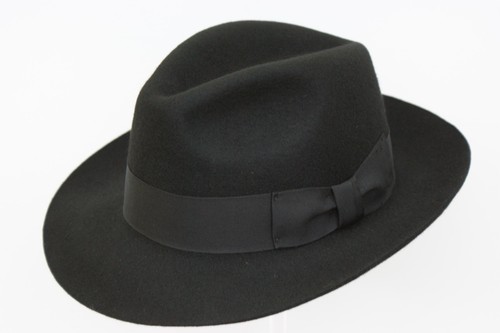 100 wool felt - 100%, trilby