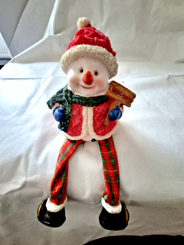 Christmas snowman with - christmas,