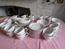 Vintage Johnson's Bros Summer Chintz  Cups, Saucers, Bowls, Plates Etc
