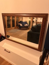Vintage Ornate Wall Mirror – 104 cm × 73 cm