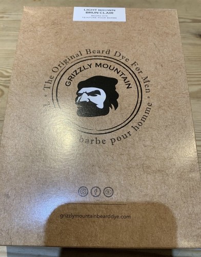 New light brown moustache - brown,
